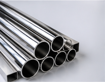 SS 304 stainless steel pipes and sections